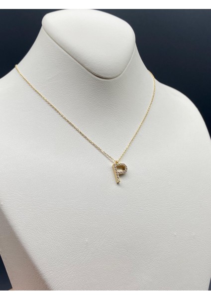 14 Ayar Altın P Harfi Kolye indirimleri