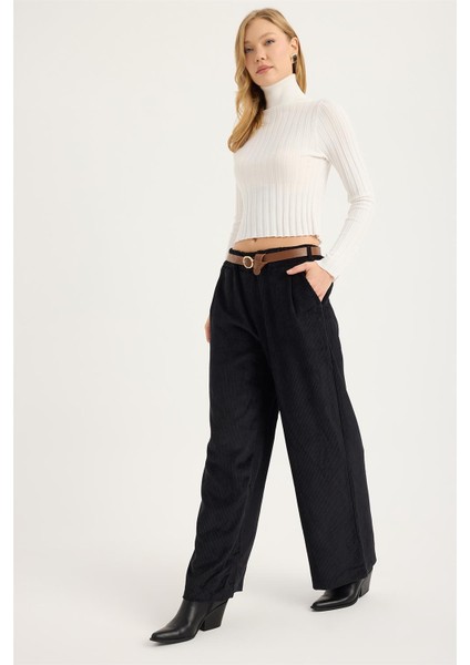 Kadife Geniş Kesim Pantolon fiyatları