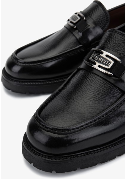 Erkek Hakiki Deri Siyah Klasik Ayakkabı 477 73217 Erk Ayk SK25-26 Sıyah Gyk/bfl modelleri