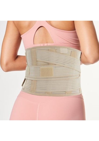 Lumbosakral Korse 32 cm – Ayarlanabilir Çelik Balenli Bel ve Sırt Destekli Korse, Nefes Alabilir Yüksek Destek, Günlük ve Aktif Kullanım Için Uygun modelleri