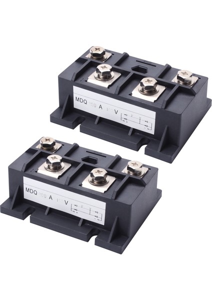 2x 200A 1600V Diyot Modülü Tek Fazlı Köprü Doğrultucu MDQ-200A (Yurt Dışından)