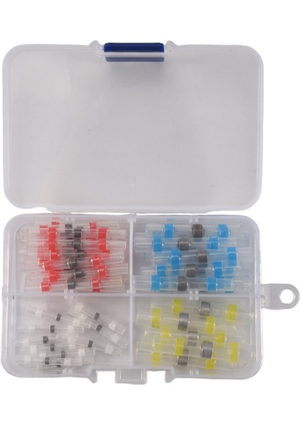 50PCS Konnektör Isıları Büzülme Acı Çeker Terminalleri Su Geçirmez Lehim Kılıf Tüpü Tel Yalıtımlı Popo Konektörleri Dıy Kablo Kiti (Yurt Dışından) modelleri