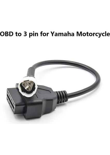 Yamaha Için 3x Obd Motosiklet Kablosu 3 Pin Fiş Kablosu Teşhis Kablosu 3pin - Obd2 16 Pin Adaptör (Yurt Dışından) modelleri