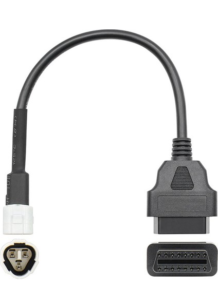 Yamaha Için 3x Obd Motosiklet Kablosu 3 Pin Fiş Kablosu Teşhis Kablosu 3pin - Obd2 16 Pin Adaptör (Yurt Dışından) fırsatları