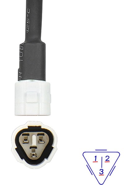 Yamaha Için 3x Obd Motosiklet Kablosu 3 Pin Fiş Kablosu Teşhis Kablosu 3pin - Obd2 16 Pin Adaptör (Yurt Dışından) indirimleri