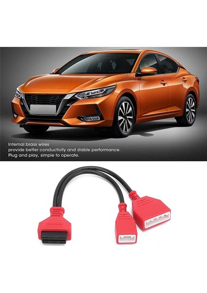 Obd2 Diyagnostik Konektör Kablosu 16+32 Obdıı Gateway Adaptörü Araba Teşhis Aracı Nissan Sylphy Sentra (Yurt Dışından) fiyatları