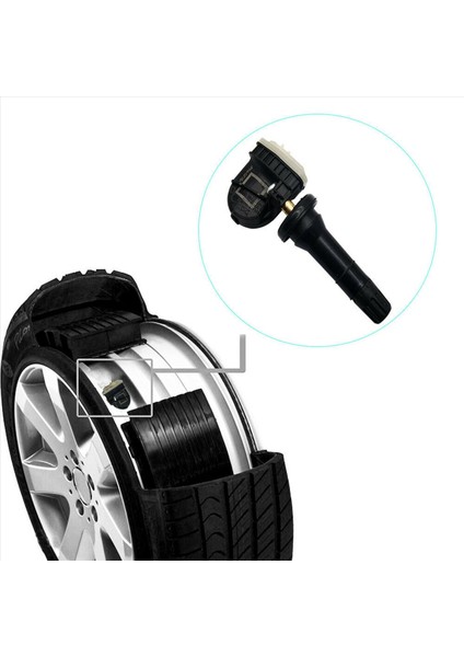 8x Tpms Lastik Basınç Sensörü Lastik Basınç Valfi Ford EV6T-1A180-DC Tpms 433 Mhz 1862980 2036832 (Yurt Dışından) fırsatları