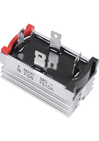 3x Alüminyum Soğutucu Baz Tek Fazlı Köprü Doğrultucu Diyot 75A 1000V (Yurt Dışından) fiyatları