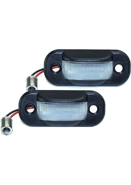 LED Araba Plaka Işıkları Audi 80 B4 91-95/cabridet (Tip 8g) 91-00/100 C4 90-94/a6 C4 (Yurt Dışından)