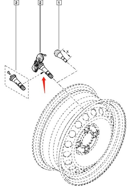 6pcs 40700-9322R Tpms Lastik Basınç Monitör Sensörü 433MHZ Dacia Renault Opel Nissan Fiat Lada 2005-2020 40700-1628R (Yurt Dışından)