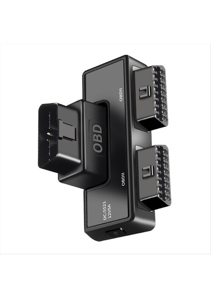 Obd2 One Iki Adaptör Teline Bölünmüş 16 Pin 16 Çekirdek Obd Genişletme Kablo Konnektörü Adaptör Kablosu Evrensel DC5521 (Yurt Dışından) fırsatları