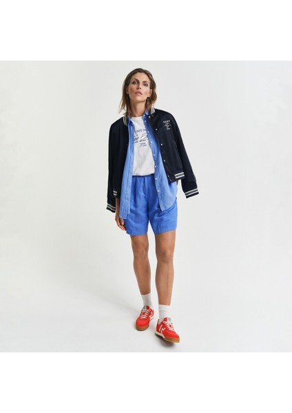 Kadın Mavi Relaxed Fit Şort fırsatları