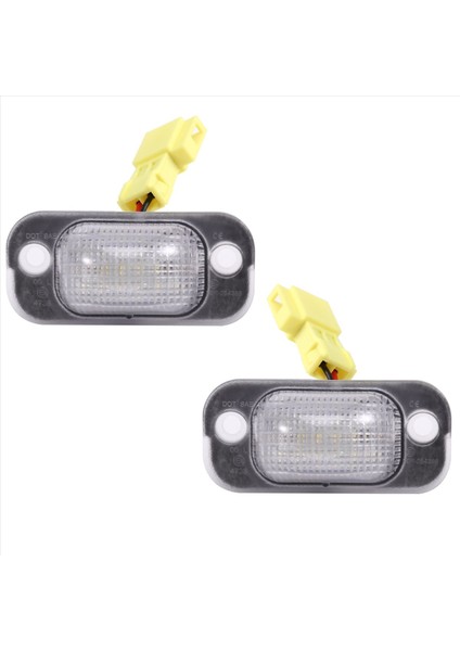 Araba LED Arka Plaka Açık Beyaz Lamba 191943167 Vw Golf Iı Mk2 Jetta Iı Seat Toledo I (Yurt Dışından) fiyatları