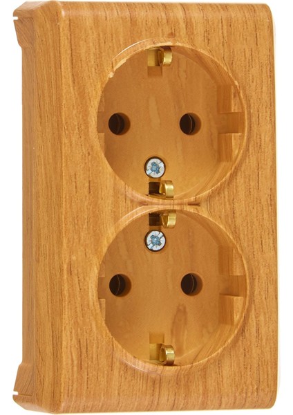 Meşe Ikili Topraklı Priz