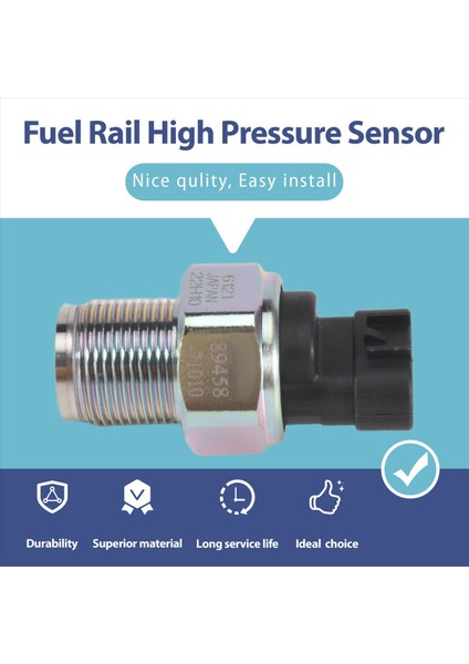 89458-71010 Toyota Hilux Rav Hiace D4D 3 0l 2002-2014 499000-6121 6120 Yakıt Sensörü Için Ortak Demiryolu Yakıt Basınç Sensörü (Yurt Dışından) indirimleri