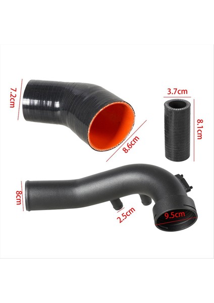Emme Manifold Emme Borusu Kiti Turboşarj Borusu Otomatik Motor Parçaları Bmw N54 E88 E90 E92 135I 335I 3 0l (Yurt Dışından) indirimleri