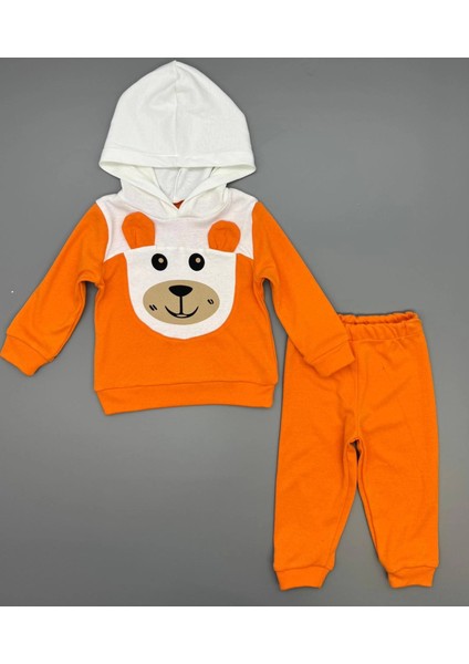 Erkek Çocuk Kapşonlu ve Kulaklı Alt Üst Ikili Gündelik Takım fiyatları