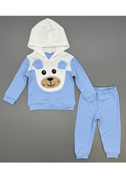 Erkek Çocuk Kapşonlu ve Kulaklı Alt Üst Ikili Gündelik Takım fiyatları