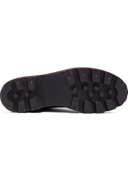 Kadın Kahverengi Fermuarlı Deri Postal Bot 25WFD281218 indirimleri