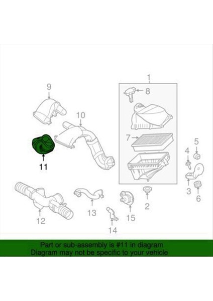 C2D36202 Araba Sağ Hava Emme Tüpü Jaguar Xj X351 Siyah (Yurt Dışından) fiyatları