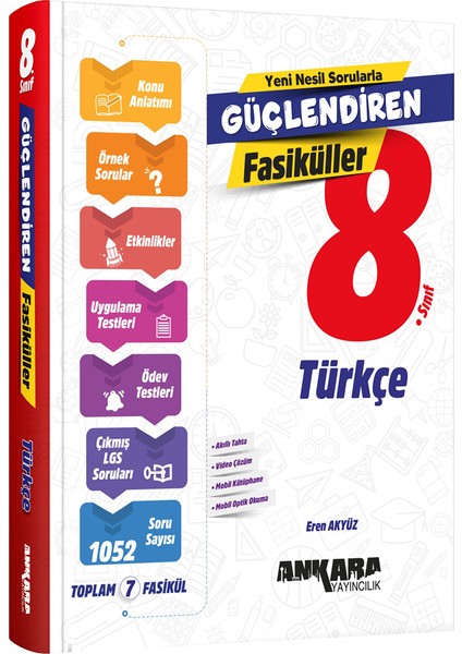 8.sınıf Güçlendiren Fasiküller Türkçe (Güncel Marif Model) fiyatları