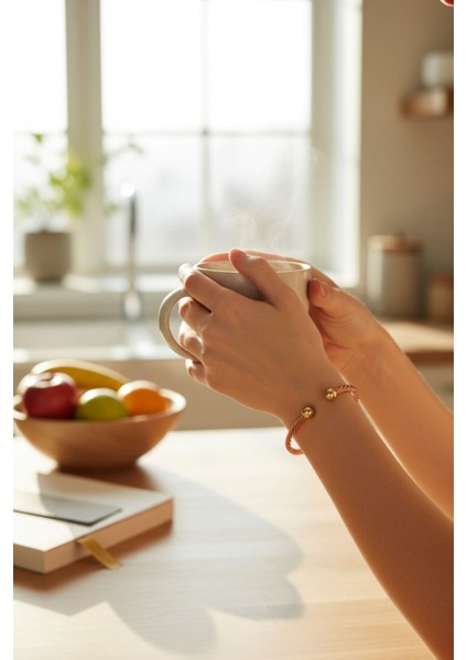 Mıknatıslı Burgulu Bakır Bileklik Şıklığı ve Sağlığı Bir Arada Sunuyor indirimleri