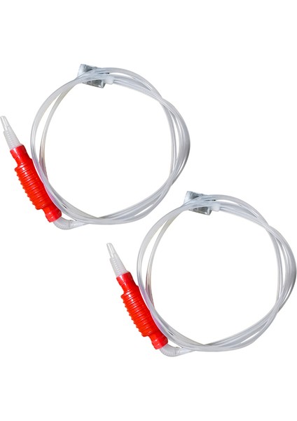 2x 2 Metre Balık Tankı Akvaryum Sifon Tüpü El Yakıt Pompası Benzinli Sifon Hortum Gaz Yağı Suyu Yakıt Transferi Sifon Pompası (Yurt Dışından)