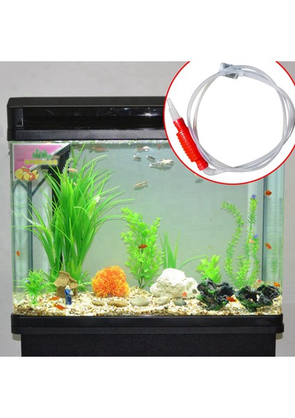 2x 2 Metre Balık Tankı Akvaryum Sifon Tüpü El Yakıt Pompası Benzinli Sifon Hortum Gaz Yağı Suyu Yakıt Transferi Sifon Pompası (Yurt Dışından) fiyatları