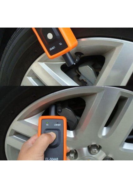 4x EL-50448 Araç Tpms Sıfırlama Teşhis Aracı Otomatik Lastik Basınç Sensörü (Yurt Dışından)
