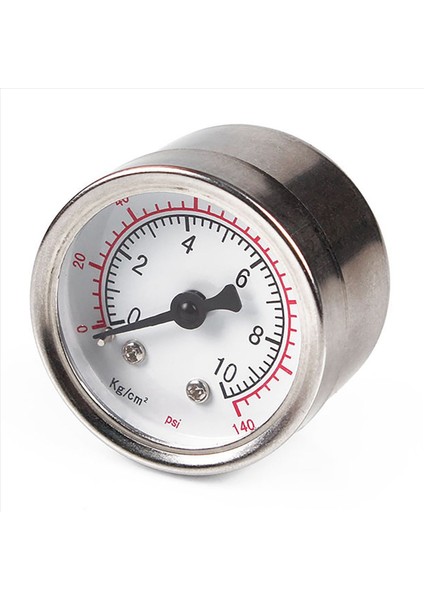 2x Evrensel Yakıt Basınç Göstergesi 1/8 Npt (140 Psı) 3/8 Inç Yakıt Hattı Yakıt Basıncı Göstergesi Sensörü T-Fitting Adaptörü (Yurt Dışından)