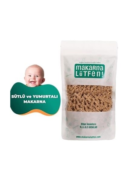 Makarna Lütfen! Sütlü ve Yumurtalı Makarna 250 Gram modelleri