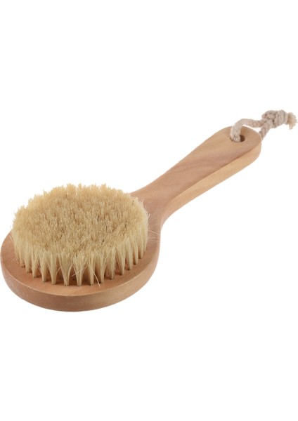 Uzun Saplı Kıl Detoks Ahşap Sap Vücut Fırçası Cilt Fırçası (Yurt Dışından) modelleri