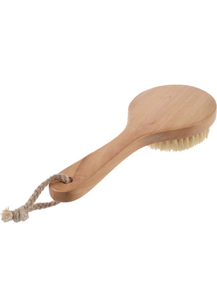 Uzun Saplı Kıl Detoks Ahşap Sap Vücut Fırçası Cilt Fırçası (Yurt Dışından) fırsatları