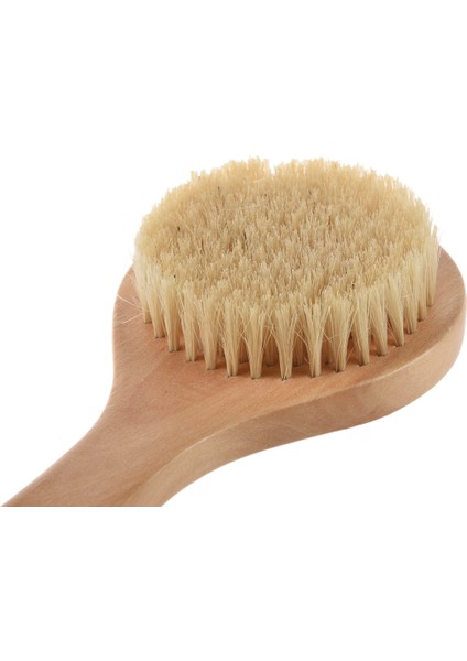 Uzun Saplı Kıl Detoks Ahşap Sap Vücut Fırçası Cilt Fırçası (Yurt Dışından) indirimleri