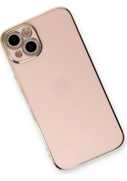 Apple iPhone 13 Kılıf Volet Silikon - Pembe