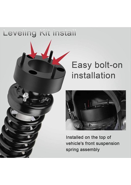 LIF005-FETI-BL Ön Süspansiyon Toyota Strut Şokları Için Up Kitler Abmer Ara Aralayıcıları Bahar 25MM Yükseltti (Yurt Dışından) fırsatları