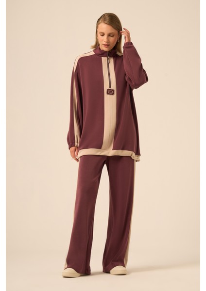 Kadın Ithal Oysho Takım Mürdüm 31248 modelleri