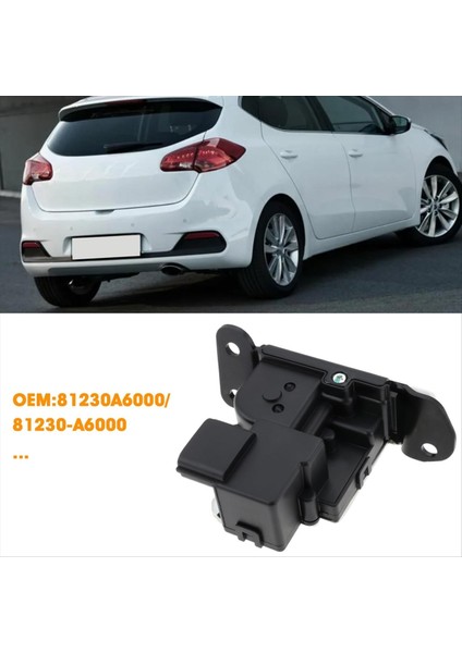 Hyundai I30 Için Elantra Kia Ceed Araba Bagaj Kapağı Kilit Bagaj Kilit Kapısı Kilit Aktüatörü 81230-A6000 81230A6000 (Yurt Dışından) fiyatları