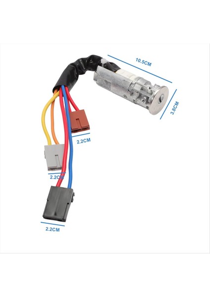 Kontak Anahtarı Kilit Silindir Montajı 416292 4162 92 4162-92 Peugeot Için 96084980 106 405 1991-2003 Yeni (Yurt Dışından) indirimleri