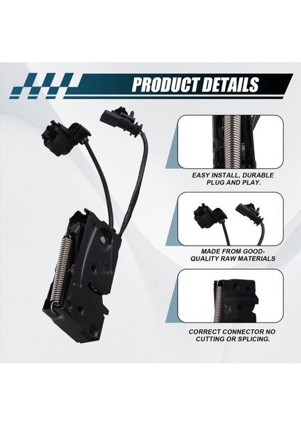 32226109 Araba Hood Mandal Aktüatörü Volvo Için Sağ Taraf XC90 XC60 V90 Cross Country S90L (Yurt Dışından) indirimleri