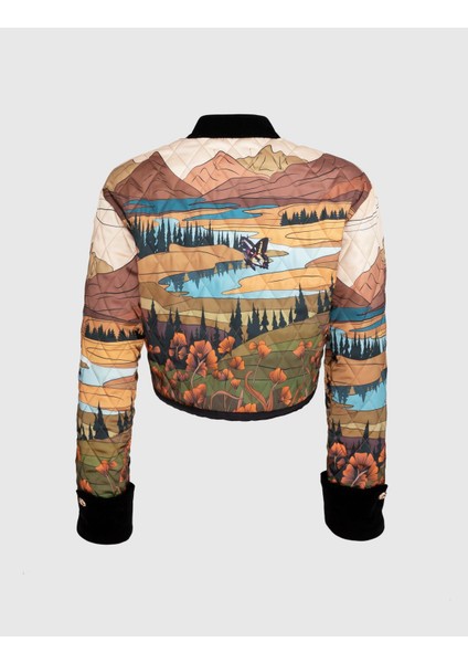 Indra Kadın Haki Ceket