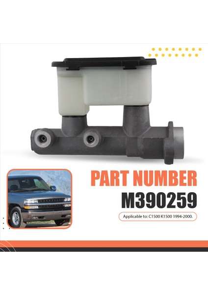 M390259 Chevy Blazer &amp Gmc K1500 Banliyö 1994-2000 Için Araba Freni Ana Silindir (Yurt Dışından) indirimleri
