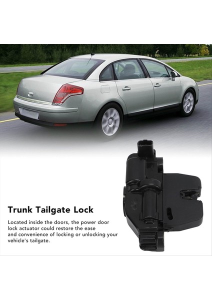 Araba Bavul Kilidi Bagaj Bagaj Kapağı Kilidi 8726 N9 8726N9 Peugeot 307CC 2004-2008 607 2001-2008 (Yurt Dışından) fiyatları