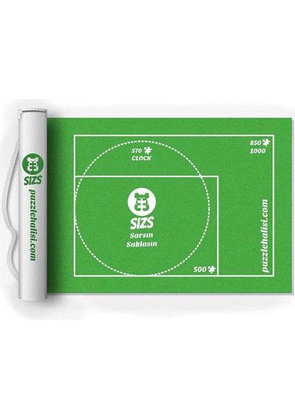 Puzzle Halısı 1000’LIK Den 6000'LIĞE Kadar Farklı Boyutlar | Askılı Çanta | Puzzle'ı Sar Sakla ve Açtığında Kaldığın Yerden Devam Et (1000'LIK)