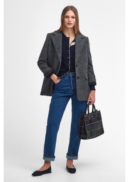 Pendle Triko Hırka NY78 Navy/hessian Tartan modelleri