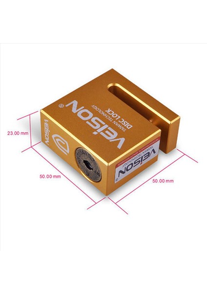 2x Veison 6mm Disk Fren Kilidi Güvenlik Motosiklet Bisiklet Hırsızlık Karşı Suy Yolsuz Bisiklet Paslanmaz Scooter Güvenlik Kilidi (Yurt Dışından) modelleri