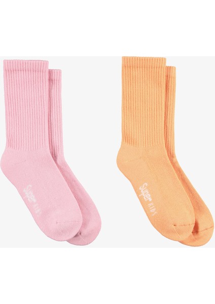 Unıted4 Longmedium Çocuk Renkli Çorap