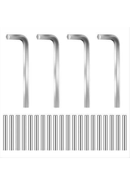 24 Adet Yay Menteşesi Gerginlik Pimi Yedek Kit Metal Pim Tutucu Desteği Konut ve Kapı Menteşeleri Için P Mürekkep (Yurt Dışından)