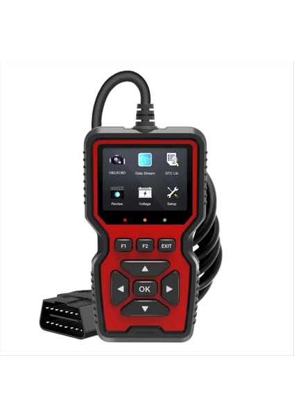 Obd2 Tarayıcı Canlı Veri Profesyonel Mekanik Diyagnostik Kodu Okuyucu Aracı Motor Işığı Pil Voltaj Testi (Yurt Dışından)