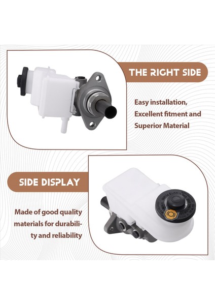 47201-52022 Araba Fren Ana Silindir Toyota Yaris Için Assy 1999-2005 47207-52022 (Yurt Dışından) indirimleri